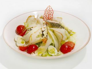 Салат Цезар з лососем (360г)