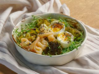 Зелена гречка Карі з креветками (330г)