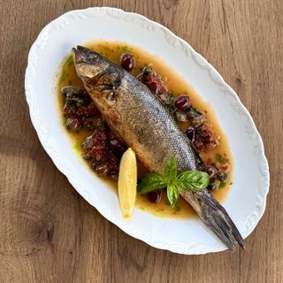 Сібас alla Mediterranea (600г)