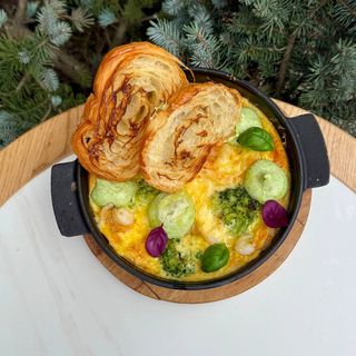 Фрітата з креветками