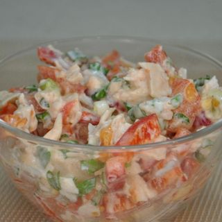 З куркою та овочами (110г)