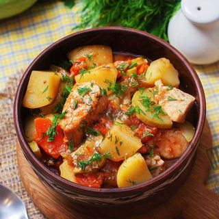 Овочеве рагу з куркою (280г)