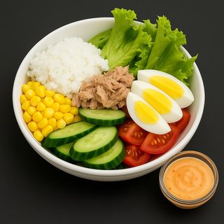 Боул з консервованим тунцем (290г)