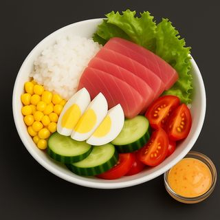 Боул зі свіжим тунцем (280г)