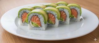Авокадо рол з лососем
