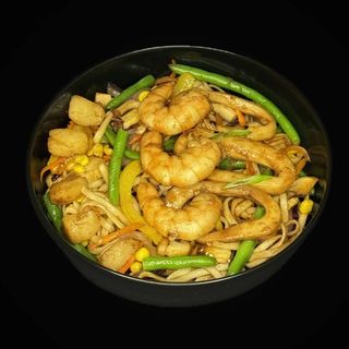 Удон з морепродуктами