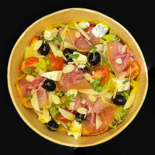 Салат з хамоном