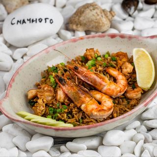 Смажений рис з креветками в тайському стилі (395 г)