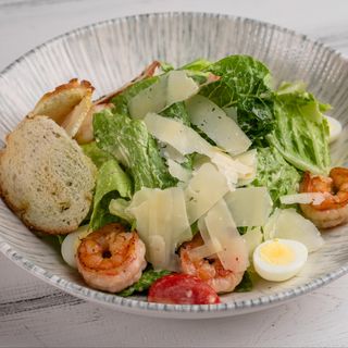 Салат "Цезар" з білоногими креветками (250 г)