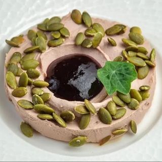 Пате з курячої печінки та вишневим гелем (225 г)