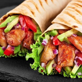 Гавайська в арабському лаваші 