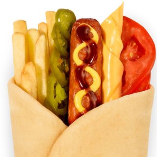 Хот дог в арабському лаваші