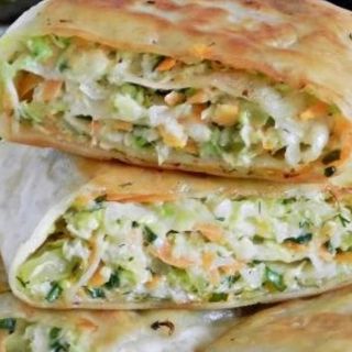 Гавайська в лаваші з курячим м’ясо