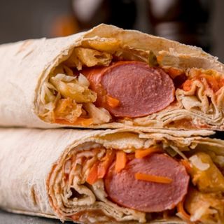 Хот-дог в лаваші 