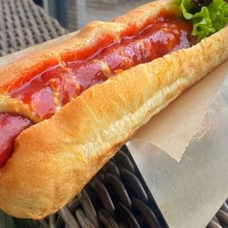 Хот-дог в лаваші з мисливськими 