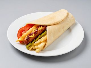 Хот дог в арабському лаваші