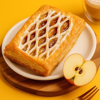 Слойка з яблуками та корицею (220 г)