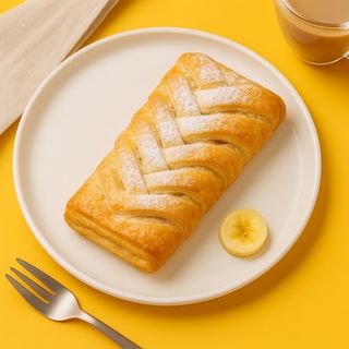 Слойка з бананом та шоколадом (210 г)