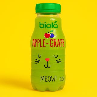 Сік яблучно-виноградний Біола 250 ml