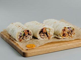 Шаурма з подвійною телятиною (400г)