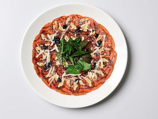 Карпаччо з телятини з фуа-гра (140г)