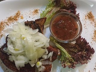 Антрикот з запеченою бульбою ,500