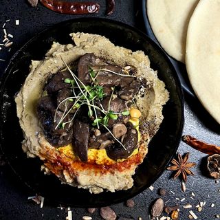 Хумус з грибами