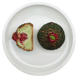 Тістечко ШУ Матча-малина (60г)