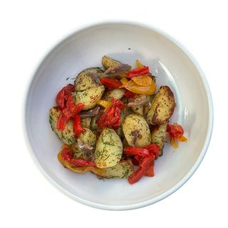 Молода картопля з анчоусами (180г)