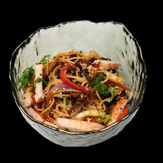 Пшенична локшина з куркою( 360г)