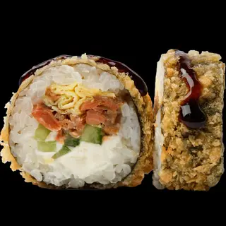 Гарячий з лососем і тамаго (10шт/250г)