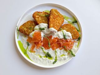 Хешбраун з лососем (290г)