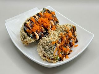 Суші Бургер з креветкою 350гр