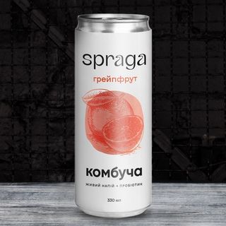 Комбуча Грейпфрут SPRAGA 330мл