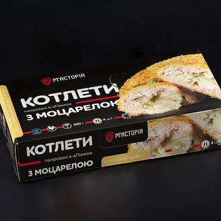 Котлети з моцарелою