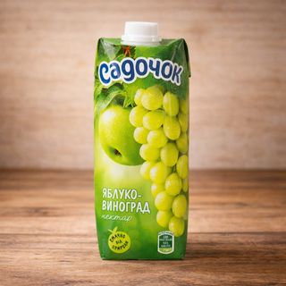 Сік Садочок яблуко виноград (0.5л)
