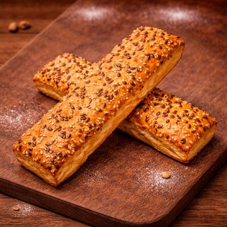 Слойка з куркою та сметаною (100г)