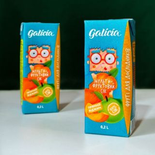 Сік Galicia Mini Мультифруктовий (0,2л)