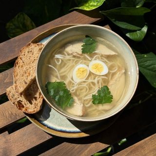 Домашній курячий бульйон (450г)