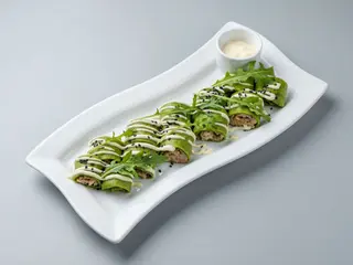 Млинці з куркою та грибами