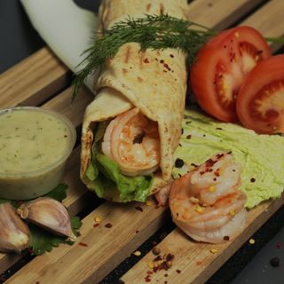 Донер з креветкою