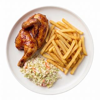 Ланч Курка гриль з картоплею фрі (850г)