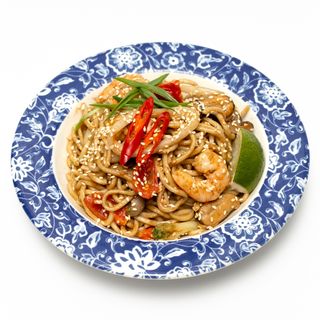 Удон Том Ям з морепродуктами (350г)