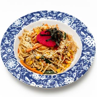 Удон з рваною свининою (310г)