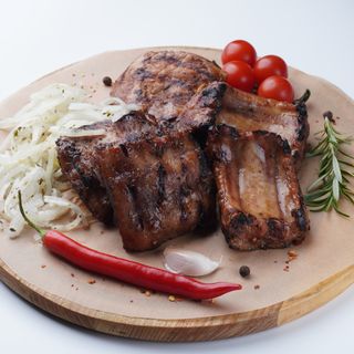 Ребра у медово-соєвому маринаді (200г)