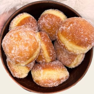 Пампух з ванільним кремом (100г)