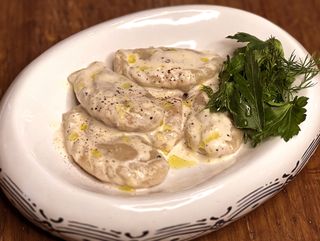 Вареники з м'ясом