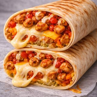 Шаурма сулугуні з куркою