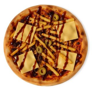 Піца чізбургер 40 см