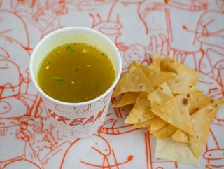 Бульйон з чіпсами